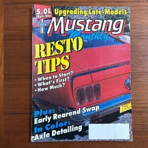 Mustang Monthly Magazine December 1992